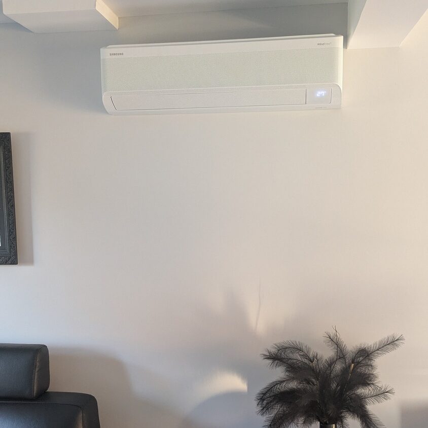 Installation d'une climatisation